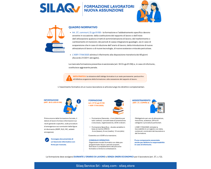 Corsi sicurezza sul lavoro: obblighi, tipologie e normativa D.Lgs 81/08